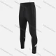 Wholesale Men's Athletic Workout Elastic Waist Striped Ankle Length Leggings MCK21903# Black Clothing Wholesale Market Liuhua