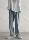 Wholesale Men's Casual Straight Leg Pockets Ankle Length Jean - Liuhuamall