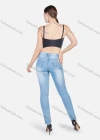 Wholesale Women's Sexy Club Metal Decor Splicing Bustier Push Up Corset Crop Top - Liuhuamall