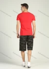 Wholesale Men's Casual Round Neck Slim Fit Short Sleeve Letter Print T Shirt - Liuhuamall