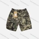 Wholesale Men's Casual Camouflage Flap Pockets Drawstring Shorts A-079# Khaki Clothing Wholesale Market Liuhua