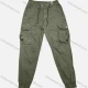Wholesale Men's Casual Plain Flap Pockets Drawstring Cargo Pant 515# Camouflage Green Clothing Wholesale Market Liuhua