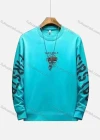 Wholesale Men's Casual Letter Print Round Neck Long Sleeve Sweatshirt - Liuhuamall