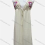 Wholesale Women's Vacation Sleeveless Crochet Drawstring Long Cardigan L031# preview