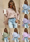 Wholesale Women's Casual Plain 2-in-1 Button Down Long Sleeve Blouse - Liuhuamall