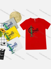 Wholesale Boy's Casual Pattern & Letter Print Round Neck Short Sleeve Tee, LIUHUA CLOTHING WHOLESALE