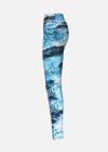 Wholesale Women's Athletic Water-bubble Print Tie Dye High Waist Yoga Elasticity Leggings - Liuhuamall