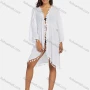 Wholesale Women's Casual Long Sleeve Lace Up Pom Pom Cardigan preview