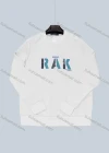 Wholesale Men's Casual Letter Print Round Neck Long Sleeve Sweatshirt - Liuhuamall