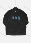 Wholesale Men's Casual Letter Print Round Neck Long Sleeve Sweatshirt - Liuhuamall