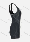 Wholesale Women's Athletic Contrast Color One Piece Boyleg Training Swimsuit - Liuhuamall