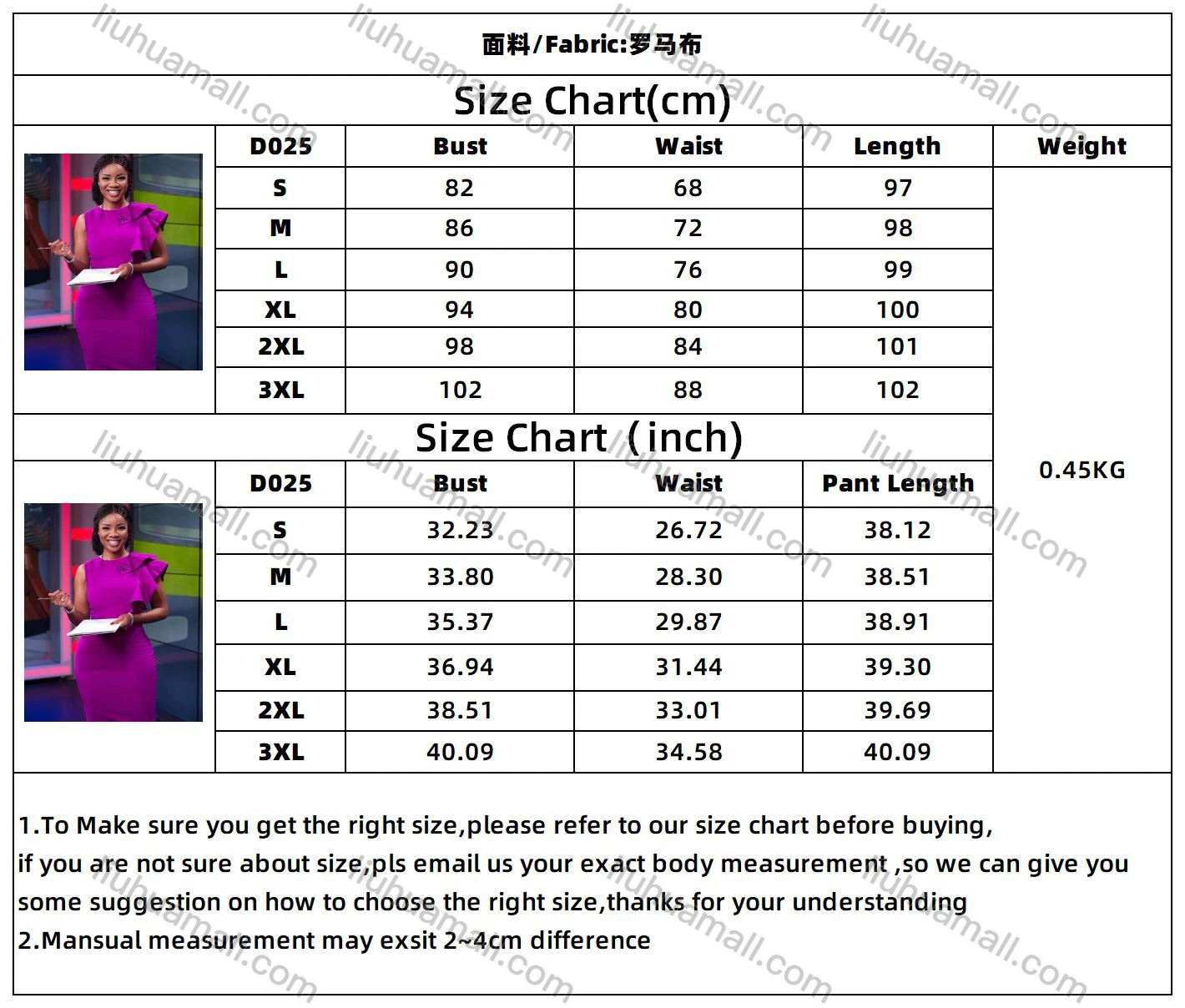 Wholesale Women's Plain Round Neck Ruffle Trim Bodycon Cocktail Midi Dress