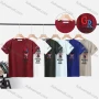 Wholesale Boy's Casual Graphic & Letter Print Round Neck Short Sleeve Modal Cotton Tee preview