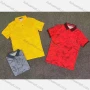 Wholesale Men's Casual 100% Cotton Leaf Print Short Sleeve Polo Shirt M80423# preview