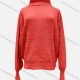 Wholesale Women's Casual Turtleneck Extra Long Sleeve Plain Rib Knit Sweater F2383# 520 Clothing Wholesale Market Liuhua