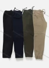 Wholesale Men's Casual Plain Ankle Length Drawstring Joggers - Liuhuamall