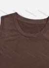 Wholesale Women's Lace Up Sleeveless Plain Ruched Casual Short Tank Dress - Liuhuamall