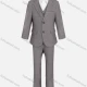 Wholesale Kid's Formal Lapel Plain Single Breasted Pockets Blazer & Vest & Pant 3 Pieces Suit Set 933-9# 1# Clothing Wholesale Market Liuhua