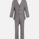 Kid's Formal Lapel Plain Single Breasted Pockets Blazer & Vest & Pant 3 Pieces Suit Set 933-9# 1# Clothing Wholesale Market -LIUHUA