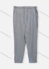 Wholesale Women's Casual Drawstring Pockets Plain Ankle-Tie Pants - Liuhuamall