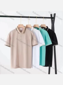 Wholesale Men's Casual Plain Short Sleeve Polo Shirt, LIUHUA CLOTHING WHOLESALE
