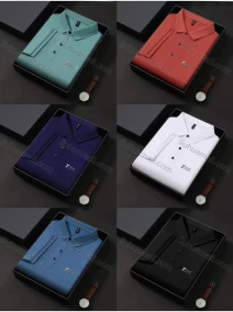 Wholesale Men's Casual Logo Short Sleeve Polo Shirt, LIUHUA CLOTHING WHOLESALE