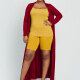 Women's Long Sleeve Plain Maxi Cardigan 6# Clothing Wholesale Market -LIUHUA