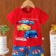 Wholesale Boys Casual Short Sleeve Cartoon Graphic T-shirts&Shorts 2 Piece Homewear Sets Style 2 Clothing Wholesale Market Liuhua