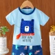 Wholesale Boys Casual Short Sleeve Cartoon Graphic T-shirts&Shorts 2 Piece Homewear Sets Style 3 Clothing Wholesale Market Liuhua