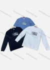 Wholesale Men's Casual Graphic & Letter Print Round Neck Long Sleeve T-Shirt - Liuhuamall