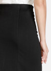 Wholesale Women's Casual High Waist Rhinestone Lace Trim Skirt - Liuhuamall