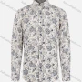 Wholesale Men's Casual Floral Print Long Sleeve Shirt preview