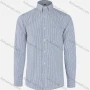 Wholesale Men's Casual Plaid Print Collared Button Down Patch Pocket Long Sleeve Shirts preview