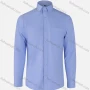 Wholesale Men's Business Plain Collared Patch Pocket Button Down Long Sleeve Shirts preview