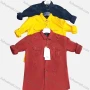 Wholesale Men's Casual Plain Flap Pockets Frayed Raw Long Sleeve Shirt preview