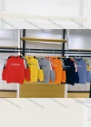 Wholesale Boys Round Neck Double Stripe Print Sleeves Sweatshirt - Liuhuamall