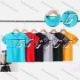 Wholesale Boy's Casual Letter Print Round Neck Short Sleeve Modal Cotton Tee preview
