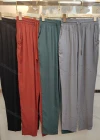 Wholesale Women's Drawstring Pockets Plain Casual Pants - Liuhuamall