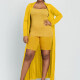 Women's Long Sleeve Plain Maxi Cardigan 7# Clothing Wholesale Market -LIUHUA