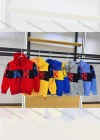 Wholesale Boys Long Sleeves Letter Drawstring Print Graphic Hoodies - Liuhuamall