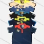 Wholesale Men's Sporty Short Sleeve Striped Polo Shirt preview
