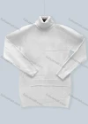 Wholesale Men's Casual Plain Turtleneck Long Sleeve Sweater - Liuhuamall