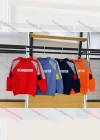 Wholesale Boys Round Neck Long Sleeves Letter Print Sweatshirt - Liuhuamall