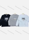 Wholesale Men's 100%Cotton Casual Letter Print Round Neck Long Sleeve T-Shirt - Liuhuamall
