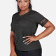 Women's Plus Size Notch Neck Appliques Pearl Pearl Decor Plain Blouse 12# Clothing Wholesale Market -LIUHUA