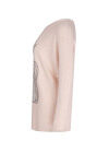 Wholesale Women's Round Neck Cat Rhinestone Pullover Sweater - Liuhuamall