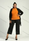 Wholesale Women's Casual Dual Pockets Long Sleeve Fringe Trim Cardigan - Liuhuamall