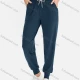 Wholesale Women's Drawstring Sports Casual Dry Fit Breathable Running Jogger Pant Dark Blue Clothing Wholesale Market Liuhua