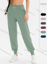 Wholesale Women's Drawstring Sports Casual Dry Fit Breathable Running Jogger Pant, LIUHUA CLOTHING WHOLESALE