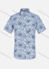Wholesale Men's Casual Paisley Print Short Sleeve Shirt - Liuhuamall